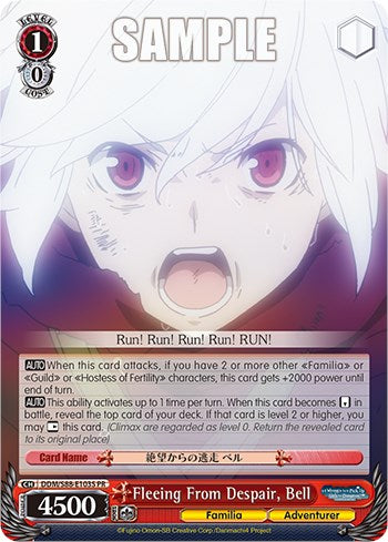 Fleeing From Despair, Bell (DDM/S88-E103S PR) [Is it Wrong to Try to Pick Up Girls in a Dungeon?]