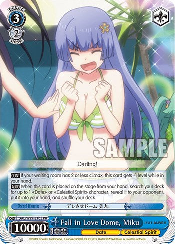 Fall in Love Dome, Miku [Date A Live Vol.2]