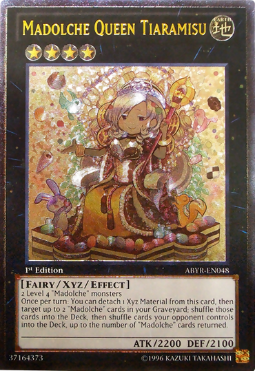 Madolche Queen Tiaramisu (UTR) [ABYR-EN048] Ultimate Rare