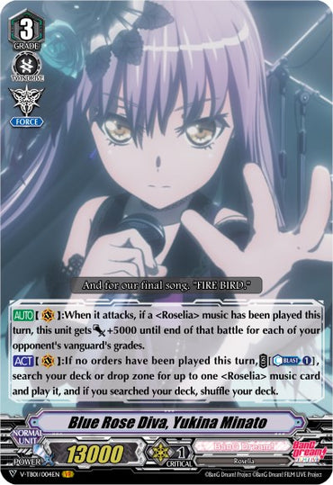 Blue Rose Diva, Yukina Minato (V-TB01/004EN) [BanG Dream! FILM LIVE]