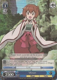 Minori (LH/SE20-E40 U) (Alternate Foil) [LOG HORIZON]