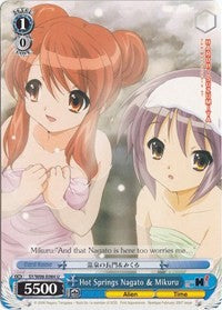 Hot Springs Nagato & Mikuru (SY/W08-E084 U) [The Melancholy of Haruhi Suzumiya]