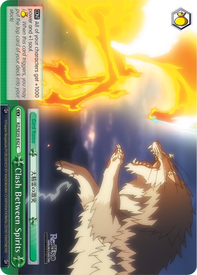 Clash Between Spirits (RZ/SE35-E42 C) (Parallel Foil) [Re:ZERO: The Frozen Bond]