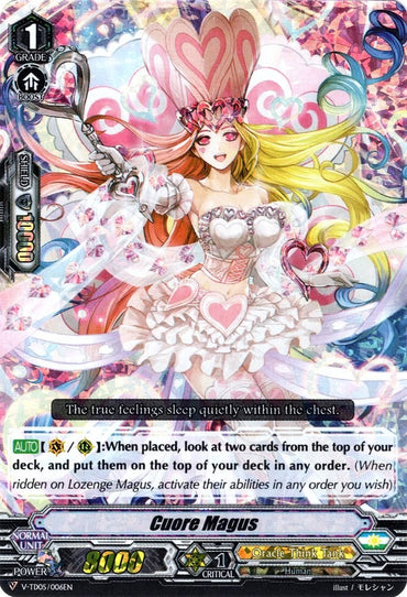 Cuore Magus (Parallel Foil) (V-TD05/006EN) [Misaki Tokura]