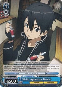 Kirito Appraises Items (SAO/S20-E086 U) [Sword Art Online]