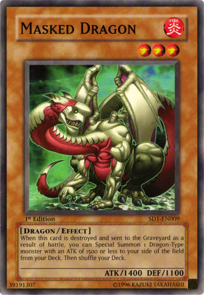 Masked Dragon [SD1-EN009] Common