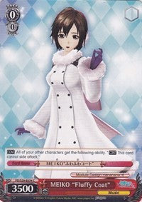 MEIKO "Fluffy Coat" (PD/S29-E076 C) [Hatsune Miku: Project DIVA F 2nd]