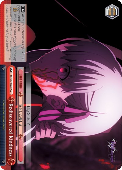 Rediscovered Kindness (FS/S77-E075 CC) [Fate/Stay Night [Heaven's Feel] Vol.2]