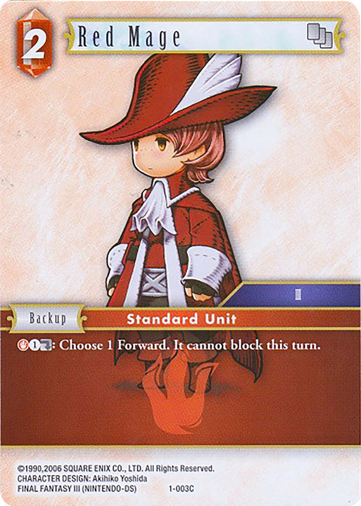 Red Mage (Arc) (Deck Exclusive) [Opus I]