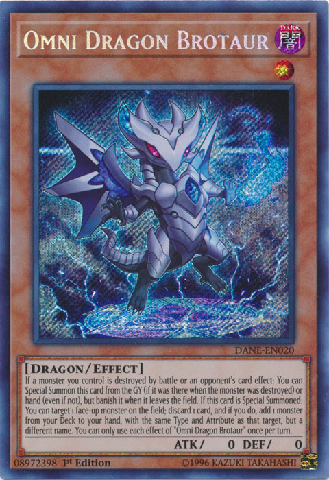 Omni Dragon Brotaur [DANE-EN020] Secret Rare