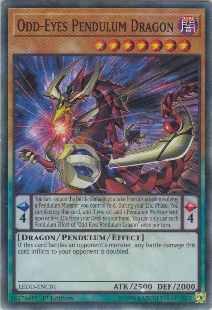 Odd-Eyes Pendulum Dragon [LEDD-ENC01] Common