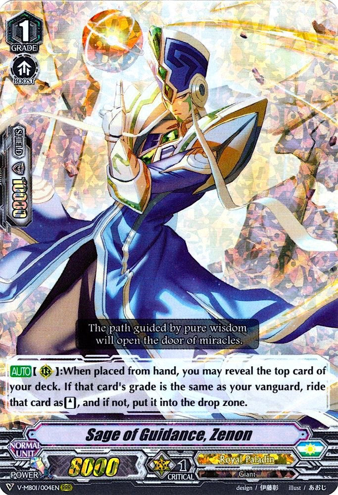 Sage of Guidance, Zenon (V-MB01/004EN) [PSYqualia Strife]
