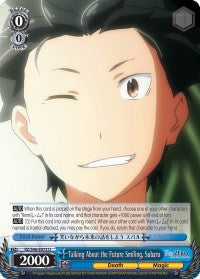 Talking About the Future Smiling, Subaru (RZ/S46-E073 U) [Re:ZERO]