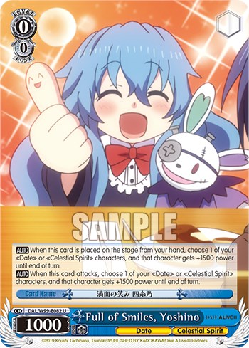 Full of Smiles, Yoshino [Date A Live Vol.2]