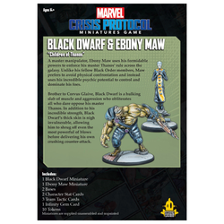 Marvel: Crisis  Protocol - Black  Dwarf & Ebony  Maw
