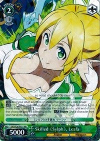Skilled Sylph, Leafa (SAO/S26-E021 RR) [Sword Art Online Vol.2]
