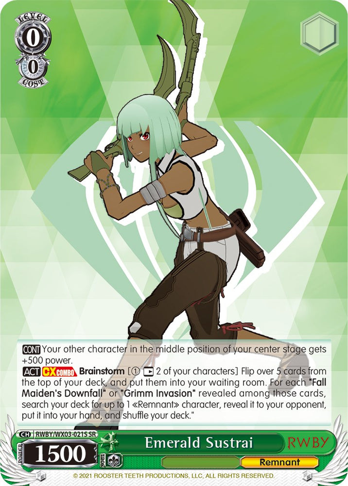 Emerald Sustrai (RWBY/WX03-021S SR) [RWBY]