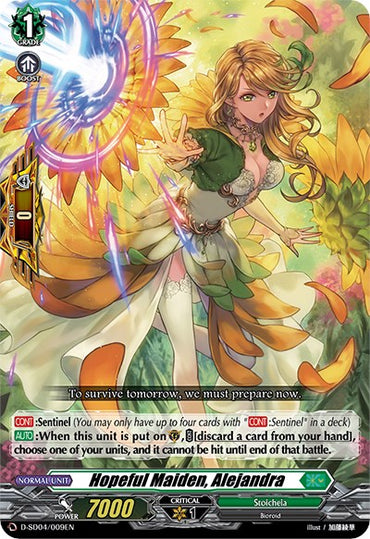 Hopeful Maiden, Alejandra (D-SD04/009EN) [Megumi Okura: Sylvan King]