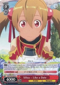 Silica - Like a Date (SAO/S20-E055 U) [Sword Art Online]