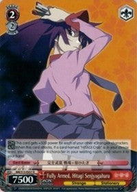 Fully Armed, Hitagi Senjyogahara (BM/S15-E057 R) [BAKEMONOGATARI]