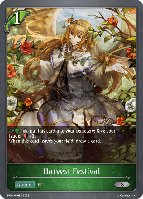 Harvest Festival (BP01-016EN) [Advent of Genesis]