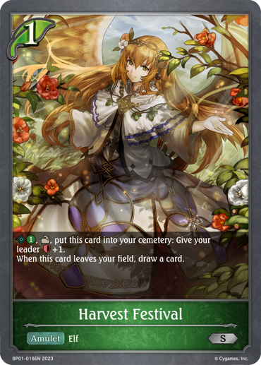 Harvest Festival (BP01-016EN) [Advent of Genesis]