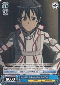 Kirito Joins the Knights of the Blood Oath (SAO/S20-E094 C) [Sword Art Online]
