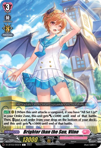 Brighter than the Sun, Viine (D-LBT03/055EN) [Lyrical Monasterio: Summertime Memories!]