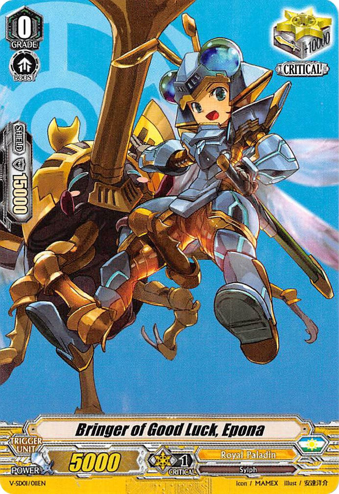 Bringer of Good Luck, Epona (V-SD01/011EN) [2018 Free Experience Deck 