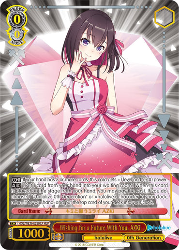 Wishing for a Future With You, AZKi (Foil) [hololive production Premium Booster]