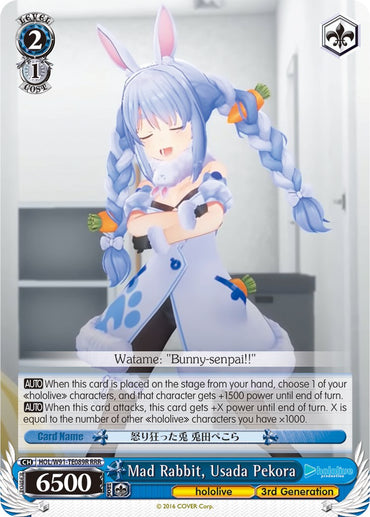 Mad Rabbit, Usada Pekora (HOL/W91-TE089R RRR) [hololive production]