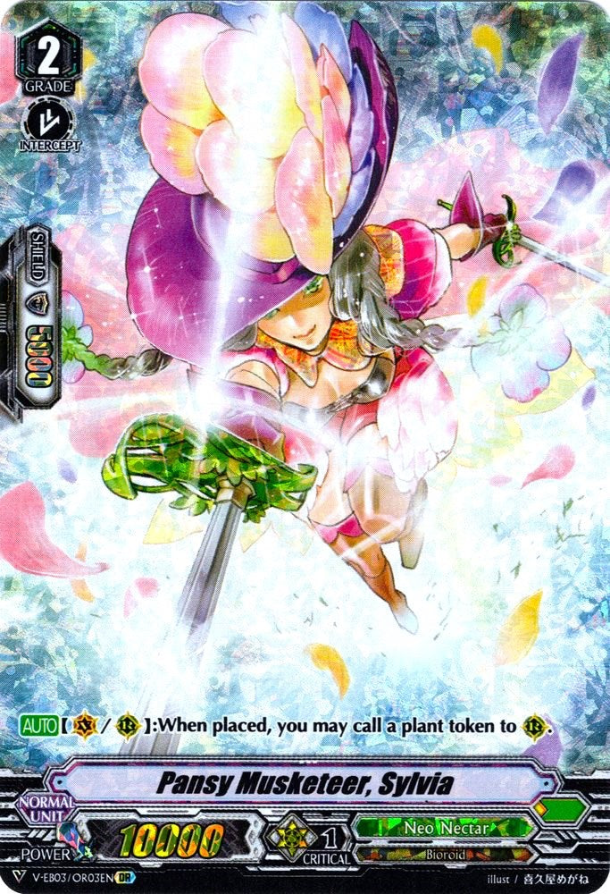Pansy Musketeer, Sylvia (V-EB03/OR03EN) [ULTRARARE MIRACLE COLLECTION]