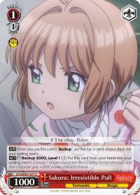 Sakura: Irresistible Pull (CCS/WX01-071 C) [Cardcaptor Sakura: Clear Card]