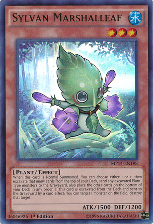 Sylvan Marshalleaf [MP14-EN198] Ultra Rare