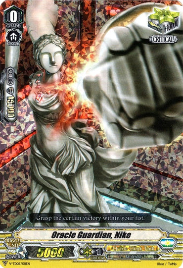 Oracle Guardian, Nike (Parallel Foil) (V-TD05/011EN) [Misaki Tokura]