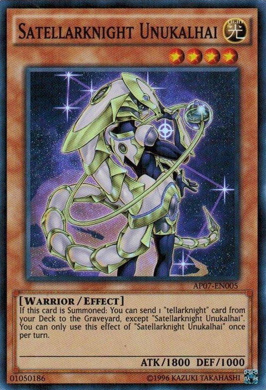 Satellarknight Unukalhai [AP07-EN005] Super Rare