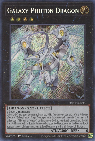 Galaxy Photon Dragon [PHHY-EN044] Secret Rare