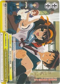Haruhi Suzumiya's Good News (SY/W08-E023 CR) [The Melancholy of Haruhi Suzumiya]
