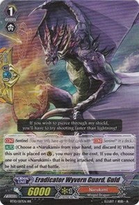 Eradicator Wyvern Guard, Guld (BT10/017EN) [Triumphant Return of the King of Knights]