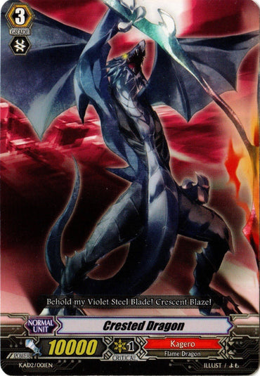 Crested Dragon (KAD2/001EN) [Kero Kero Ace Pack]