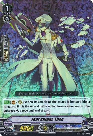 Tear Knight, Theo (Parallel Foil) (V-TD03/007EN) [Leon Soryu]