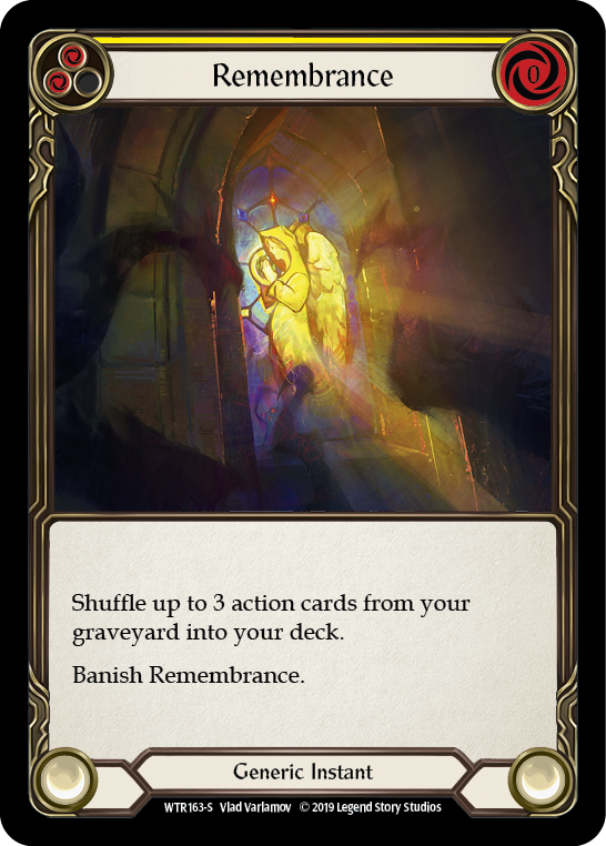 Remembrance [WTR163-S] (Welcome to Rathe)  Alpha Print Rainbow Foil