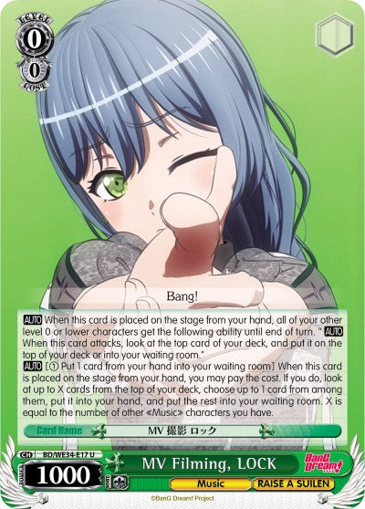 MV Filming, LOCK (BD/WE34-E17 U) [Morfonica x RAISE A SUILEN]