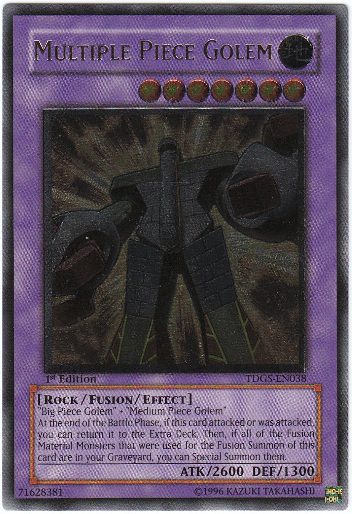 Multiple Piece Golem [TDGS-EN038] Ultimate Rare