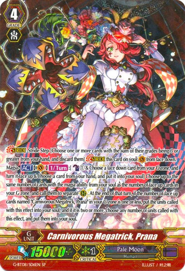 Carnivorous Megatrick, Prana (G-BT08/S06EN) [Absolute Judgment]