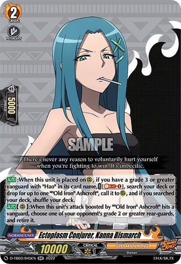 Ectoplasm Conjurer, Kanna Bismarch (D-TB03/045EN) [Shaman King]