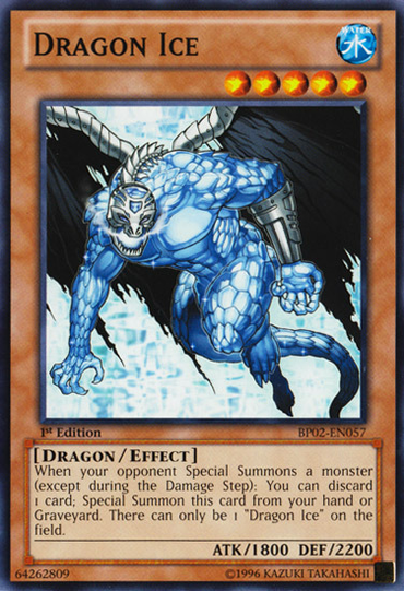 Dragon Ice [BP02-EN057] Mosaic Rare