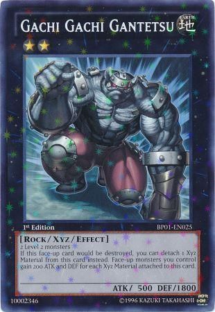 Gachi Gachi Gantetsu [BP01-EN025] Starfoil Rare