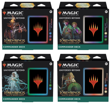 The Lord of the Rings: Tales of Middle-earth - Commander Deck Display