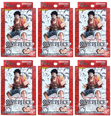 Super Pre-Release Starter Deck Display (Straw Hat Crew)